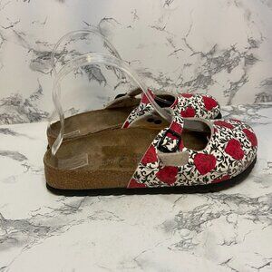 Birkenstock Birkis Women 5N Dorian Clogs Floral Mary Jane BirkoFlor Slip On Shoe